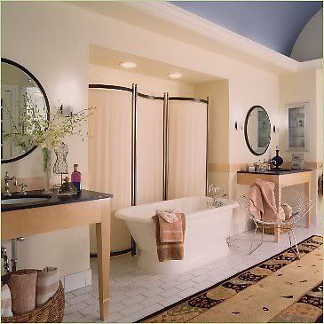 contemporary bathroom, elegant design