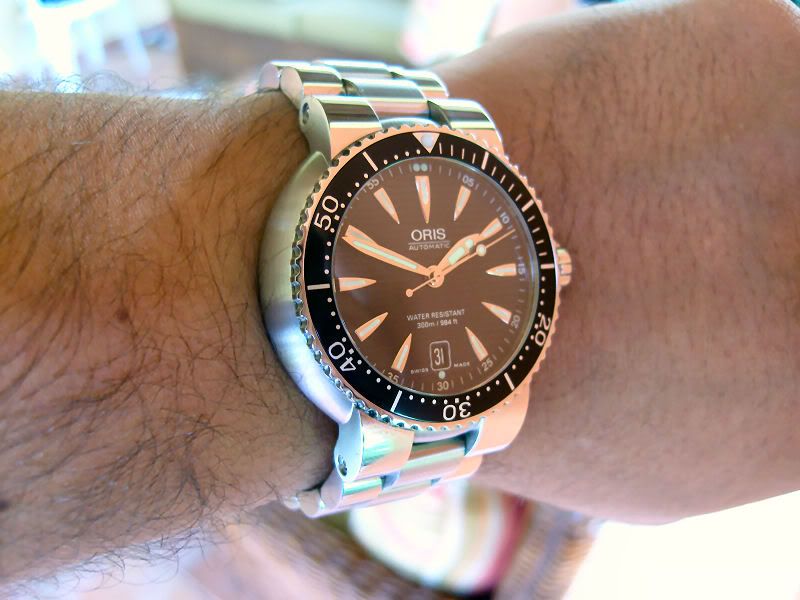 oris pro diver date