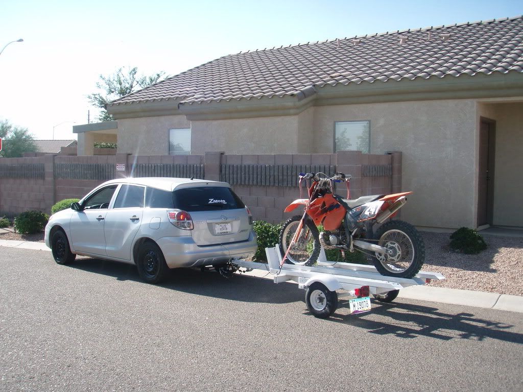 toyota matrix camping #2