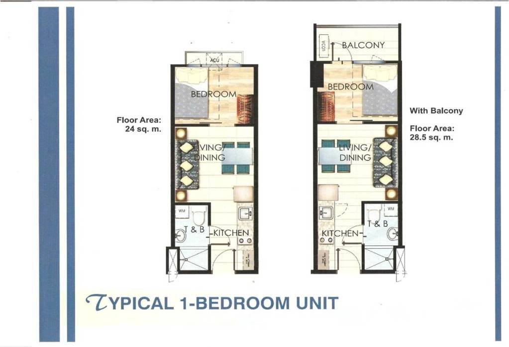 1 Bedroom Floor Plan