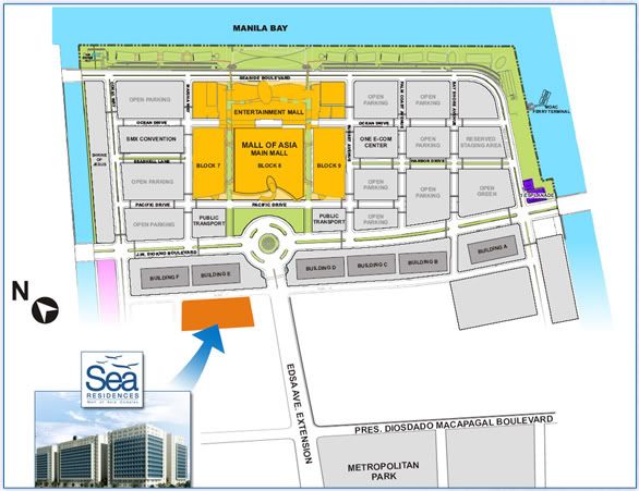 SEA Vicinity Map