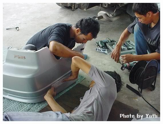 วิธีติดไฟหรี่กันชนหลัง