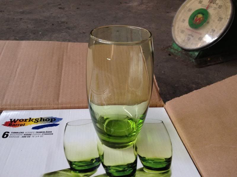 Dư dùng bán thùng ly kiểu Pasabahce (có hình)