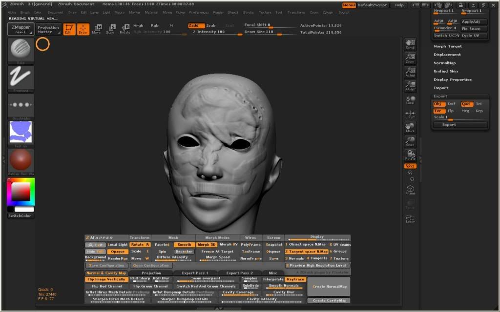 Normal map problem in maya from zbrush. ZBrushCentral