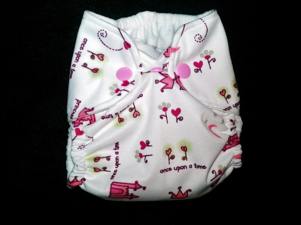 Pretty Princess Newbie Fluff Pocket Diaper