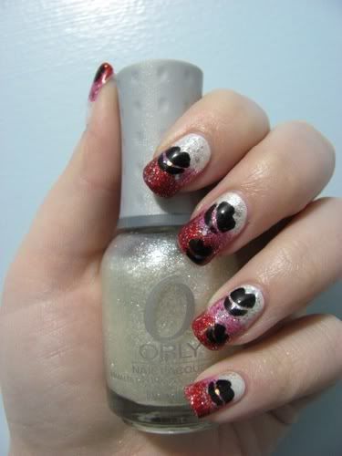 Nail Art Designs For Valentines Day. Valentine#39;s Day Nail Art