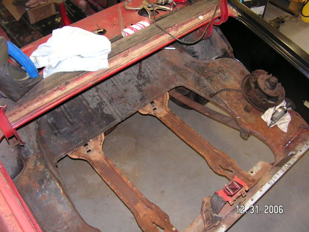 Replacing trunk floor panel Chevrolet Nova Forum