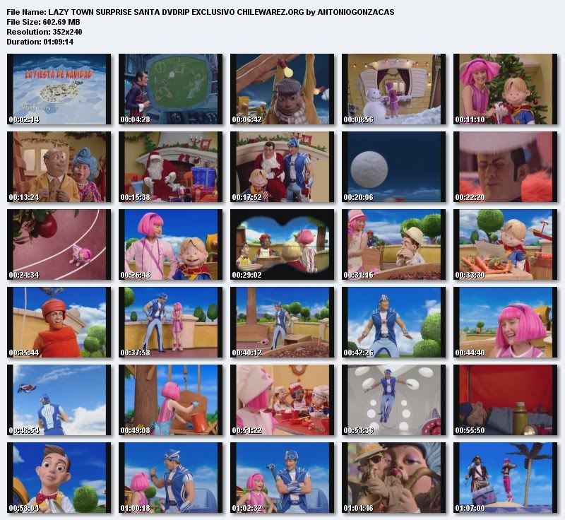 Lazytown Surprise Santa Dvdrip Español Latino 7933