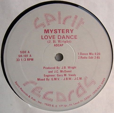 Mystery  - Love Dance (Vinyl, 12")
