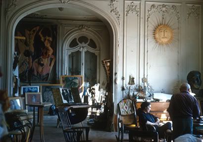 Picasso's studio
