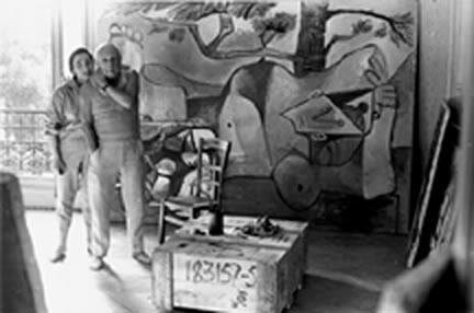 Picasso,wife,work