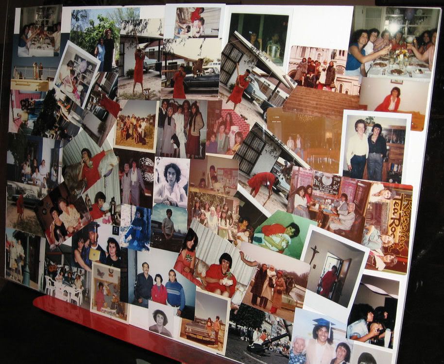 Memorial Service Collage
