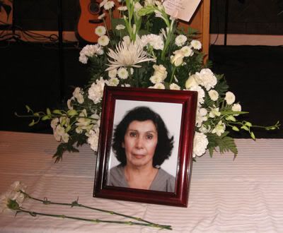 Memorial Service Table