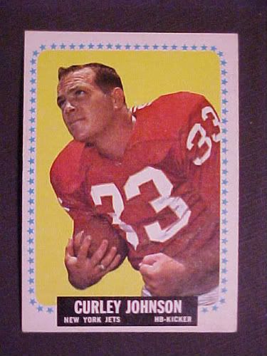 Cougar Cards  1964 Topps  114 Curley Johnson