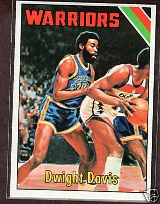 Cougar Cards  1975 76 Topps  11 Dwight Davis