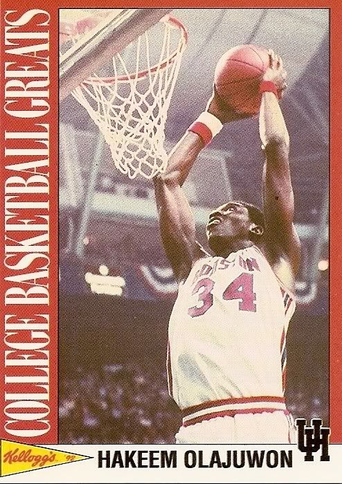 1991 Kellogg's Hakeem Front