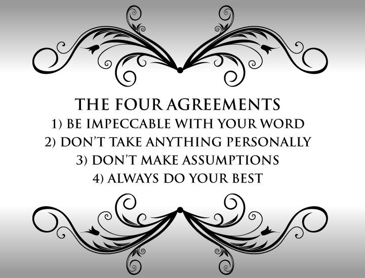 FOUR AGREEMENTS Pictures, Images and Photos