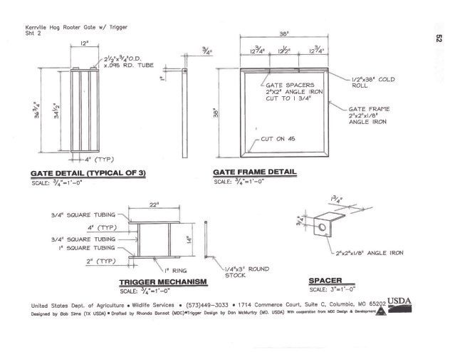 Free Hog Trap Plans