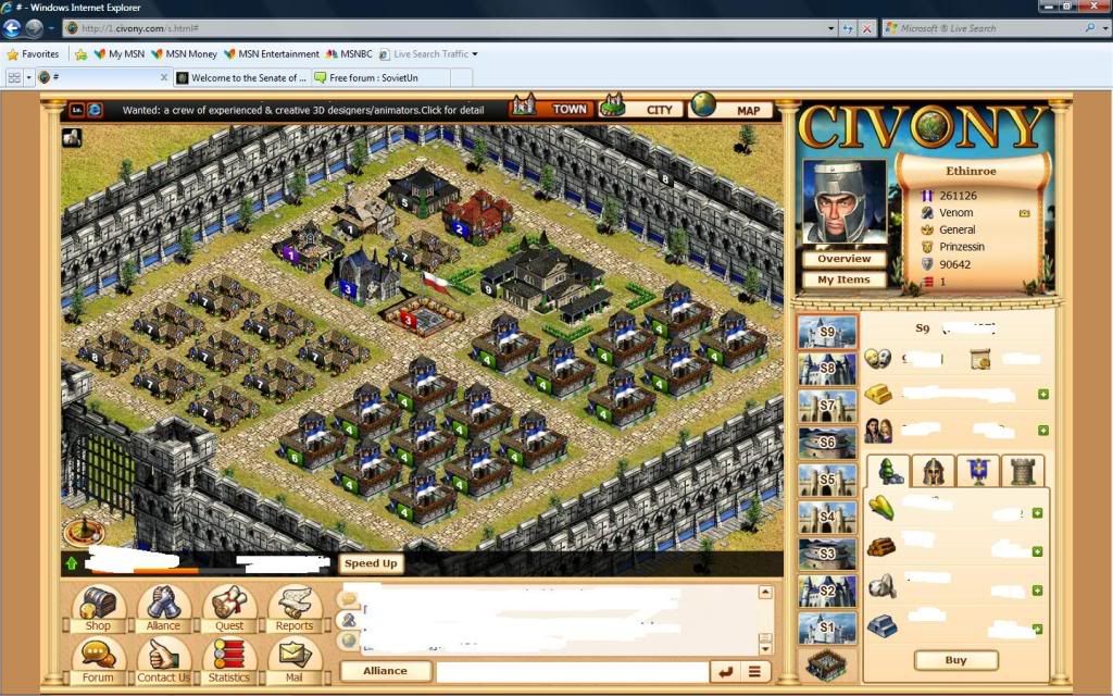 Evony's WallsCopyright Violation?