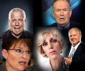 Beck,Palin,Limbaugh,O'Reilly,Orly Taitz