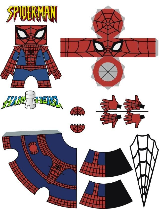 Spiderman Cubeecraft