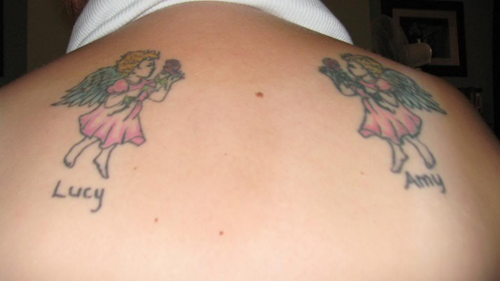 Tattoos of childrens names