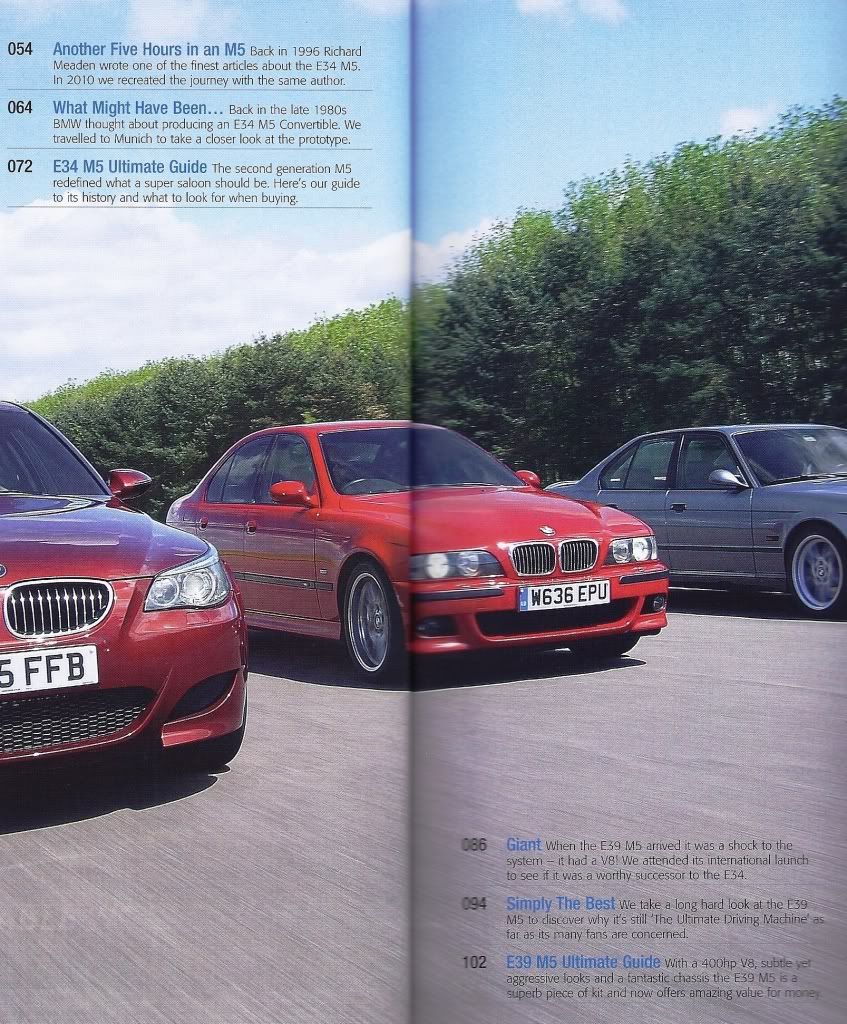 bmw M5 book by BMW Car Magazine - Page 2 - BMW M5 Forum and M6 Forums