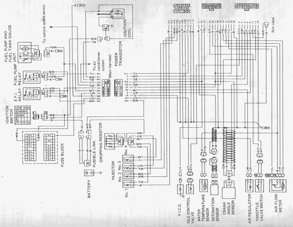 Nissan exa ecu diagram #5