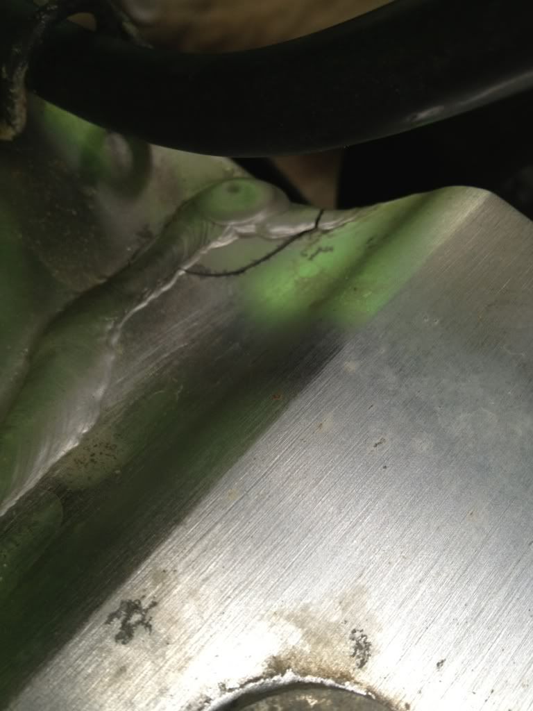 Crack in stock swing arm | Suzuki Central Forum Crack in stock swing arm | Suzuki Central Forum