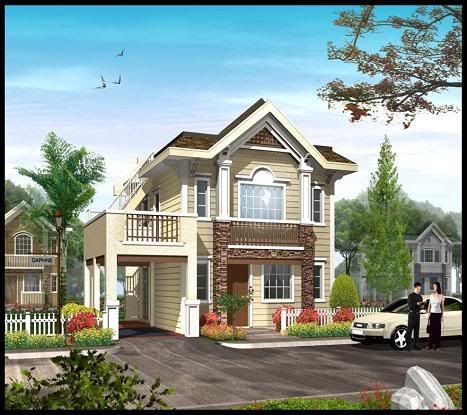 House Design  Philippines on Philippines   Daphne House Model  Design  Details And Floor Plan