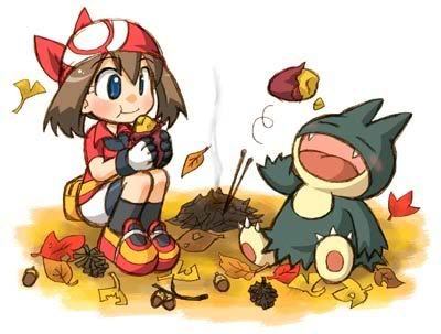 haruka and munchlax Pictures, Images and Photos