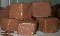 Chocolate Covered Homemade Marshmallows - many coating flavors to choose from