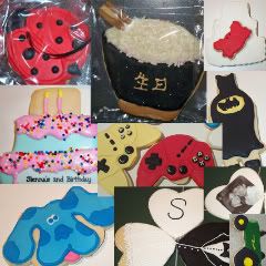 Hand Decorated Cookies and Photo Cookies - custom