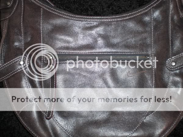 Nike Retro Leather Shoulder Bag Handbag vintage tote  