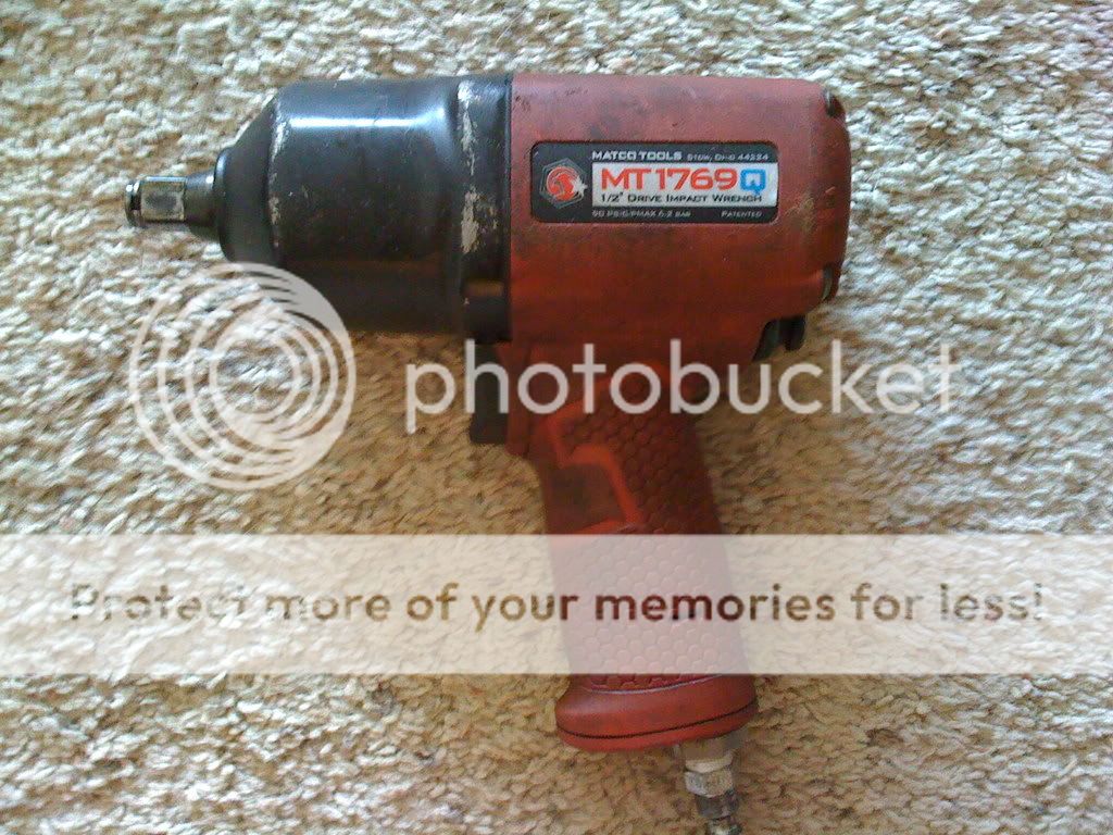 CO Matco 1/2 quiet air impact wrench NASIOC