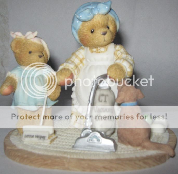 Cherished Teddies 2001 Charlotte Elaine A Womans Work Is Never DONE